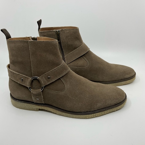 Walk London Other - Walk London Hornchurch Stirrup Suede Ankle Boots